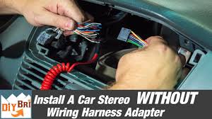 1997 dodge dakota radio wiring diagram 1987 acura integra fuse for schematics. How To Install A Radio Without A Wiring Harness Adapter Youtube