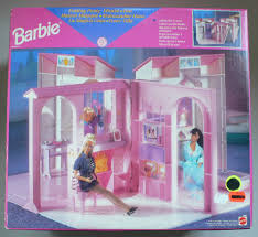 Vintage Mattel Barbie Folding Pretty House Villa Misb 1996 Rare Barbie Mattel Barbie Barbie Playsets