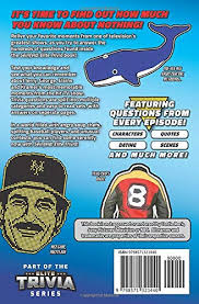It's like the trivia that plays before the movie starts at the theater, but waaaaaaay longer. Seinfeld Elite Trivia Over 500 Questions Jean Matthew 9798571321440 Amazon Com Books