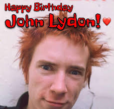 Legendary punk rocker Johnny Rotten was born John Lydon in London, England, 
