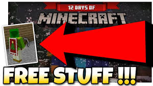 Check spelling or type a new query. Minecraft Free Stuff Games 12 Days Of Christmas Xbox Mcpe Switch Youtube