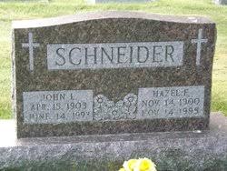 John Ludwig Schneider (1903-1993)