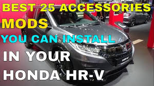 With distinct exterior lines and great interior features, this subcompact suv is comfortable and cool. Best 25 Accessories Mods You Can Install In Your Honda Hrv Exterior Interior Chrome Mats Many More Honda Hrv Honda Hrv Interior Honda Hrv 2016