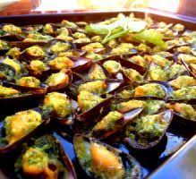 Recette Moules Gratinees 750g Recette Recette Moules Moules Gratinees Recettes De Cuisine