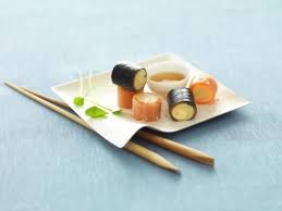 Maki De Coeurs De Palmier Saumon Fume Sauce Soja Recette Cuisine Exotique Recette Recette Maki