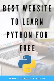 5 Best Websites To Learn Python For Free Python Programming Books Python Cool Websites