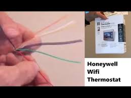 Remove the old thermostat unit from its holder plate. Installing Common Wire For Wifi Thermostat Youtube