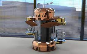 Capsule coffee maker is required to insert coffee capsule into machine and the remaining procedure is completed by machine till the preparation of toothsome cup of coffee without any other disturbance. La Fenice Dual Brewing Espresso Coffee Machine From La Fenice Milano Agoodespresso Timeforthatcoffee Coffee Machine Coffee Gadgets Coffee