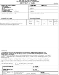 Free trade agreements (fta) between the united states and other countries utilize a certificate of origin to document that the goods listed on the form qualify for special tariff treatment under the terms of the. Download Sample Chile Certificate Of Origin