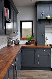 kitchen. hand painted kitchen cabinets