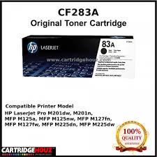 Find a great collection of laptops, printers, desktop computers and more at hp. Genuine Original Hp Cf283a 83a 1 5k Pgs Toner For Hp Laserjet Pro Mfp M125nw M127fn M127fw Printer