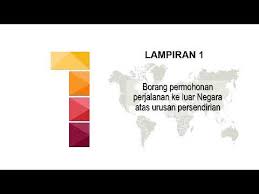 Doc 661739357 borang permohonan perjalanan ke luar negara lampiran 1 1 zakwan wan academia edu. Permohonan Ke Luar Negara Atas Urusan Persendirian Oleh Jabatan Kesihatan Negeri Sabah Youtube