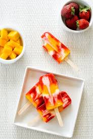 Esquimaux Sorbet Fraise Yaourt Mangue Lilie Bakery Sorbet Alimentation Mangue
