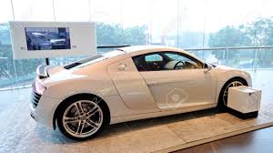 Maybe you would like to learn more about one of these? Flagship White Audi R8 Super Car On Display At The Opening Of Stock Photo Picture And Royalty Free Image Image 16870282