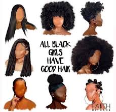 We do not wash our black hair every day because black hair (see #1). Nappy By Nature All Black Girls Have Good Hair