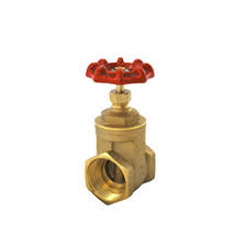 Industrial Grade 1" Brass Gate Valve
