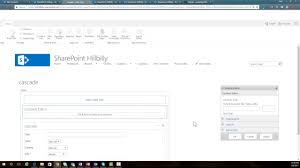 Multilevel Cascading Dropdowns For Sharepoint 2013 2016 And O365 Classic Forms Youtube