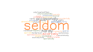 Maybe you would like to learn more about one of these? Seldom Synonyms And Related Words What Is Another Word For Seldom Grammartop Com