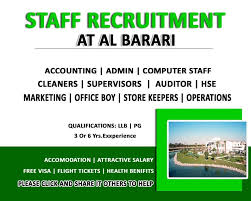 Al Barari Careers Attractive Salary Accommodation Flight Tickets Visa Click Here To Apply Company Job Construction Company Assistant Jobs