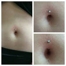 You can ask for a larger gauge, like 10g, if you're really concerned about migration. 76 Awesome Floating Navel Piercing Body Art Guru