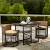 Bar Height Patio Bistro Set