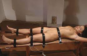 Strapped down and ready to be tickled tortured out of her mind! : r/bdsm