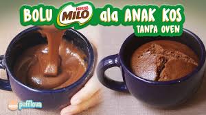 Daaann taraaa akhirnya selesai dengan selamat, alhamdulillah 😇 sebetulnya mba rahma pake chocolatos namun karena stock aku. Bolu Milo Lembut Tanpa Oven Ala Anak Kos Youtube