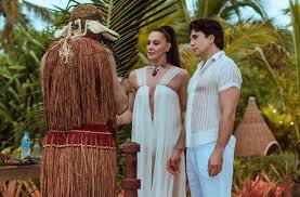 As cenas da veterana no. Claudia Raia E Jarbas Homem De Mello Renovam Os Votos Marcia Piovesan