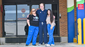 In the nick of time: Carrie Wilson, Kristen Drexler and Evan Smallwood save  patients life with hours left to live