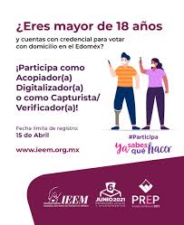 Debate público ieem 2021, entre aspirantes a la presidencia municipal de ocoyoacac, miércoles 2 de junio a las 19:00 horas. Ieem Oficial Quieres Formar Parte Del Personal Operativo Del Prep 2021 La Convocatoria Esta Abierta Consultala En Https Www Ieem Org Mx 2021 Personal Prep 2021 Index Html Fecha Limite 15 De Abril Participa Yasabesquehacer