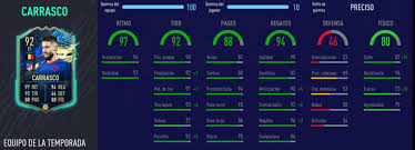 His pace is incredible combined with his dribbling hes unstoppable. Fifa 21 Review De Carrasco Tots El Extremo Que Necesitaba La Liga Santander
