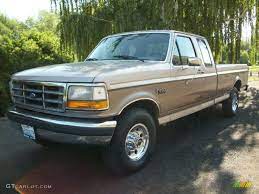 Mocha Frost Metallic 1992 Ford F250 Xlt Extended Cab Exterior Photo 67673719 Extended Cab Ford F250 Ford