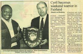 No, South African president Ramaphosa wasn't 'award-winning apartheid  policeman' – article on reservist training in late 1990s - Africa Check