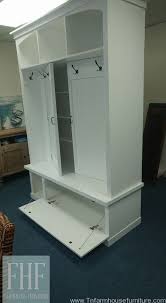 Door Access Hall Tree Farmhouse Furniture And Home Decor Hall Tree Locker Storage Farmhouse Furniture