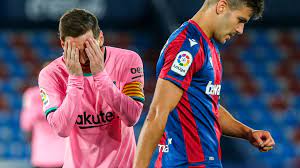 A late goal from sergio leon meant barca could only climb above real madrid into second, a. 9z Jl0pp0k2gfm