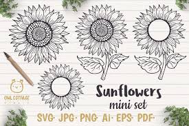 Upload svg file type for layers. Design Bundles Love Sunflowers You Ll Love Our Free Facebook