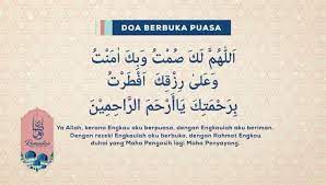 Tvalhijrah Bacaan Doa Berbuka Puasa Siapa Yang