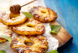 Honig Gebratene Ananas Rezept Supertoinette Rezepte Rezepte Mit Obst Ananas Rezepte