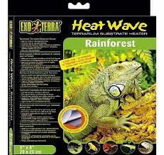 Exo Terra Rainforest Heat Mat Small The Exo Terra Rainforest Terrarium Substrate Heat Mat Is Ideal For Humid Or Rainfore Heat Mat Terrarium Substrate