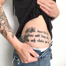 Hip tattoos belong to the category of private body drawings or intimate ones. All About My Tattoos Simply Christy Lynn
