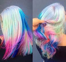 Discovered By Yess Find Images And Videos About Hair Hairstyle And Rainbow On We Heart It The App To Get Hair Styles Pretty Hair Color Rainbow Hair Color