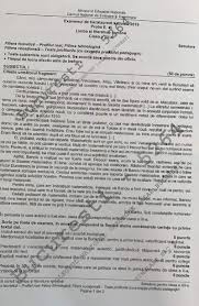 Maybe you would like to learn more about one of these? Subiecte Simulare Bacalaureat La RomanÄ 2019