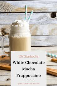 If you love white chocolate, you're sure to enjoy this sweet treat! Delicious Diy Starbucks White Chocolate Mocha Frappuccino Starbucks White Chocolate Mocha White Chocolate Mocha Mocha Frappe Recipe