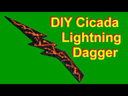 As soon as cicada throws the dagger,rf is powerless and has no other advantage. Diy Cicada Lightning Dagger Youtube