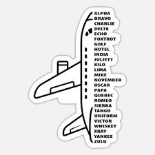 The table below has the military call signs for all letters of the alphabet. Suchbegriff Nato Alphabet Sticker Online Shoppen Spreadshirt