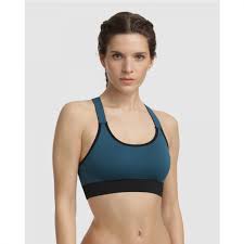 Bonne évacuation de la transpiration. Brassiere De Sport Coques Amovibles Sans Armatures Bleue 3 Suisses