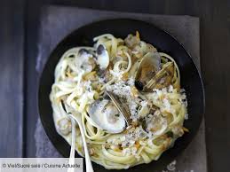 Linguines A La Vongole Recettes Recette En 2020 Recette Recette Linguine Cuisine