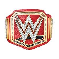 Wwe Universal Championship Red Wwe Belts Wwe Wwe Logo