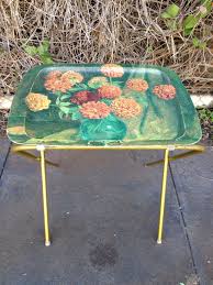 Vintage Willow Tray Table Outdoor Decor Decor Table