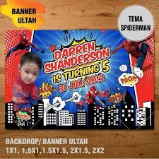 Makin pinter, makin menggemaskan dengan sejuta ekspresi dan 9. Jual Superhero Spiderman Dll Sheep Banner Backdrop Spanduk Ulang Tahun Ul Tah Di Lapak Hokky Shop06 Bukalapak